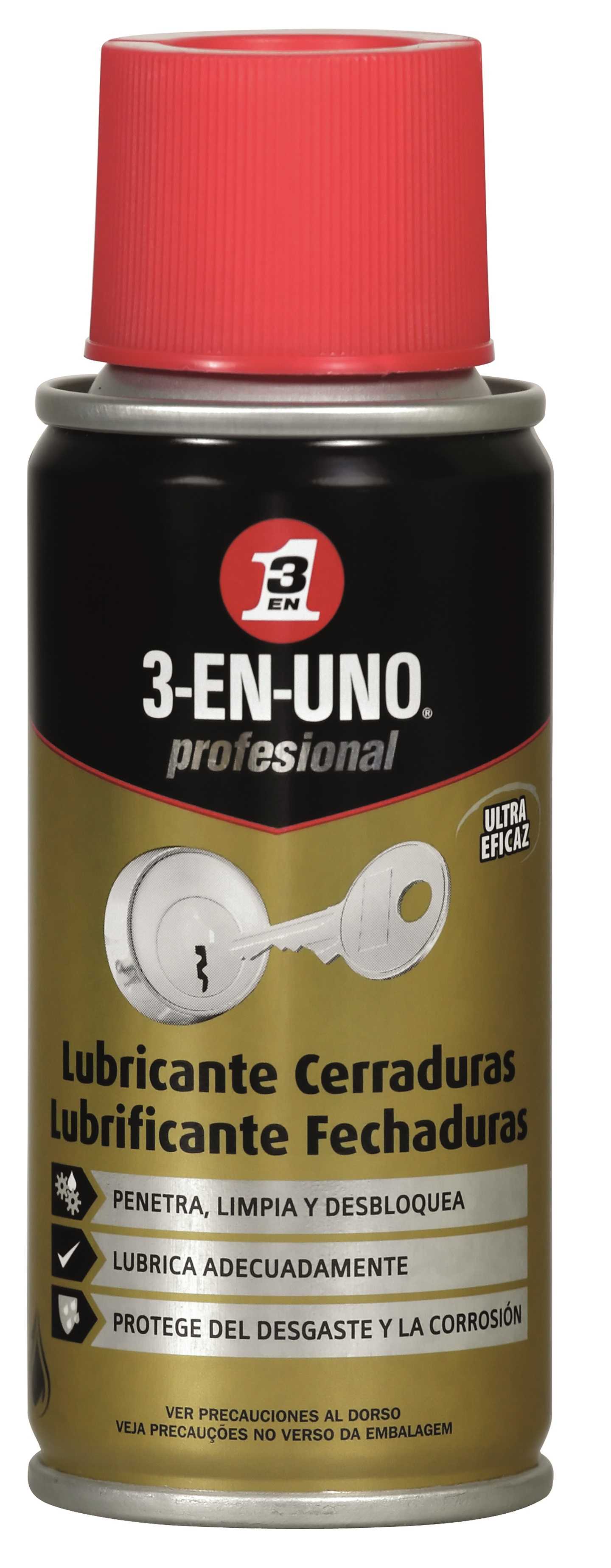 3 En 1 Aceite Lubricante De Cerraduras 100ml